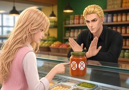 Soy vegano.のイラスト