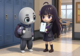 ¿Se cancelan ~?のイラスト