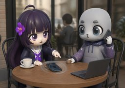 Me está ~.のイラスト