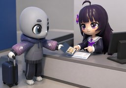 ¿Qué documento necesito presentar?のイラスト