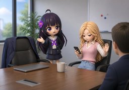 ¿Falta ~?のイラスト