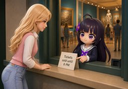 ¿El ~ está cerrado?のイラスト