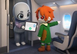 Quisiera un asiento junto a ~.のイラスト