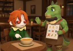 ¿~ contiene alérgenos?のイラスト