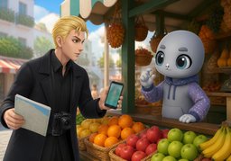 ¿Habla ~?のイラスト