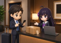 ¿Cuándo lo enviarán?のイラスト