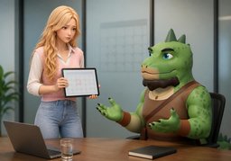¿Esto afectará ~?のイラスト