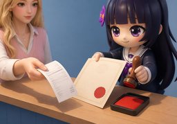 ¿Sirve ~ como justificante?のイラスト