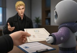 Se requiere ~ para ~.のイラスト
