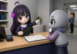 Cómo se gestionan ~.のイラスト