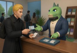 ¿Qué ~ necesito para matricularme?のイラスト