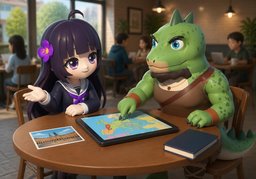 Decidamos ~.のイラスト