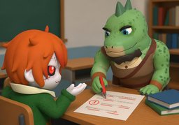 ¿Dónde me equivoqué?のイラスト
