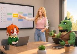 ¿Cómo se coordina con ~?のイラスト
