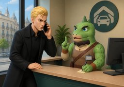 ¿Cuál es el ~ de la aseguradora?のイラスト