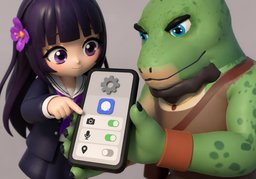 ¿Cómo autorizo ~?のイラスト