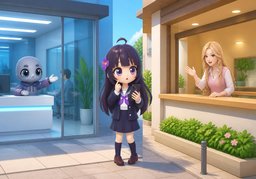¿Dónde informo de ~?のイラスト