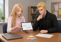 ¿Con qué frecuencia nos comunicamos?のイラスト