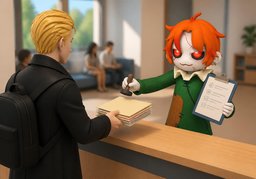 ¿Estos documentos son suficientes?のイラスト