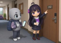 Mi dirección es ~.のイラスト