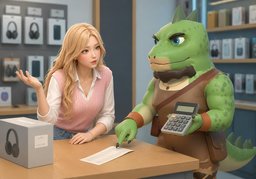 ¿Cómo calculan ~?のイラスト