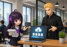 ¿Qué hacen con ~?のイラスト