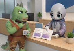 Guardaremos tus datos durante ~.のイラスト