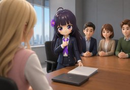 ¿Cómo aparecerá ~?のイラスト