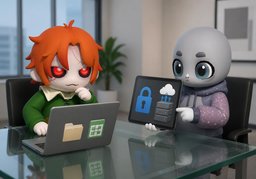 ¿Cómo protegen ~?のイラスト