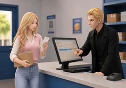 ¿Cómo consulto ~?のイラスト