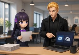 Qué hago con ~.のイラスト