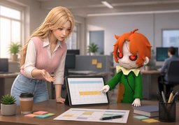 ¿Con cuánto tiempo anuncian ~?のイラスト