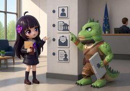 Necesito ~ adicionales.のイラスト