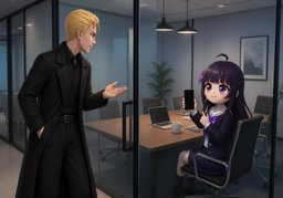 ¿Me avisan cuando ~?のイラスト
