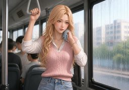 무덥다のイラスト