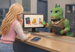 Qué sanciones puede haber por ~.のイラスト