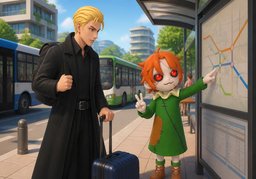 ¿Cuánto tardan ~?のイラスト