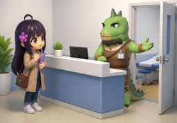Vengo por ~.のイラスト