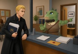 Puedo transferirme a ~.のイラスト