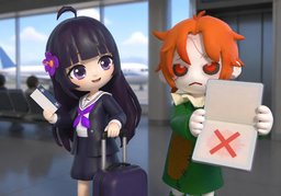 Tengo problemas de ~.のイラスト