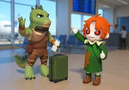 Profitez bien !のイラスト