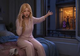 Ça m'énerve.のイラスト