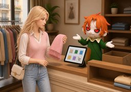 En avez-vous en stock ?のイラスト
