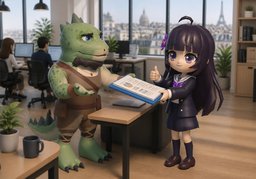Je m'en occupe.のイラスト