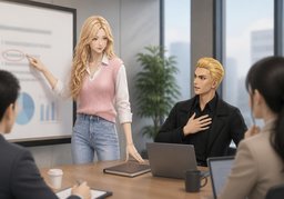 Je suis d'accord sur ~.のイラスト