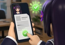 Pouvez-vous approuver ~ ?のイラスト