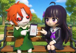 Je suis disponible le ~.のイラスト