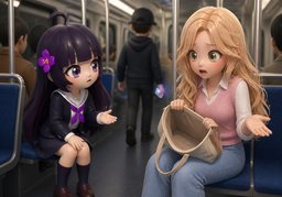 On m'a volé ~.のイラスト