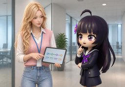 Ma fonction est ~.のイラスト