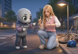 Quand ~ s'est-il passé ?のイラスト